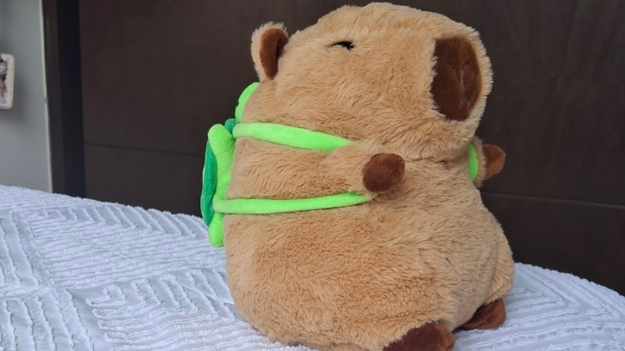 CAPIBARA  DE peluche! | Tutorial paso a paso + Moldes GRATIS 🪡🎁