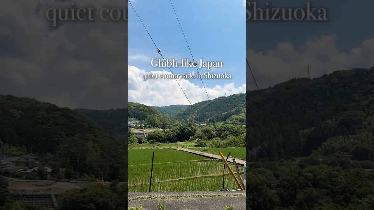 Ghibli-like Countryside in Japan 🇯🇵 | Shizuoka’s Rural Side