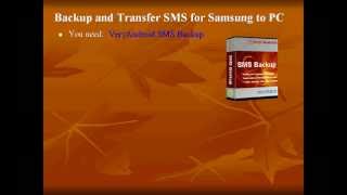 Backup and transfer Samsung Android SMS to PC with ease screenshot 5