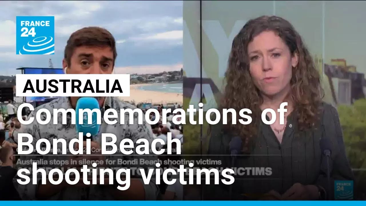 Australia commemorates victims of Bondi Beach shooting attack • FRANCE 24 English
