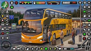 BUS DRIVING MORDEN BUS GAME 🚍||GAME PLAY VEDIO 🎮•||#viralvedio #games #bussimulator  screenshot 3