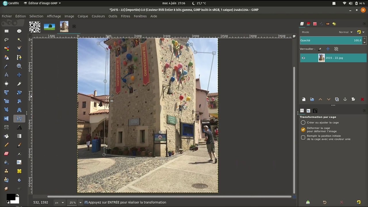 Tuto Gimp N°20: Déformez!