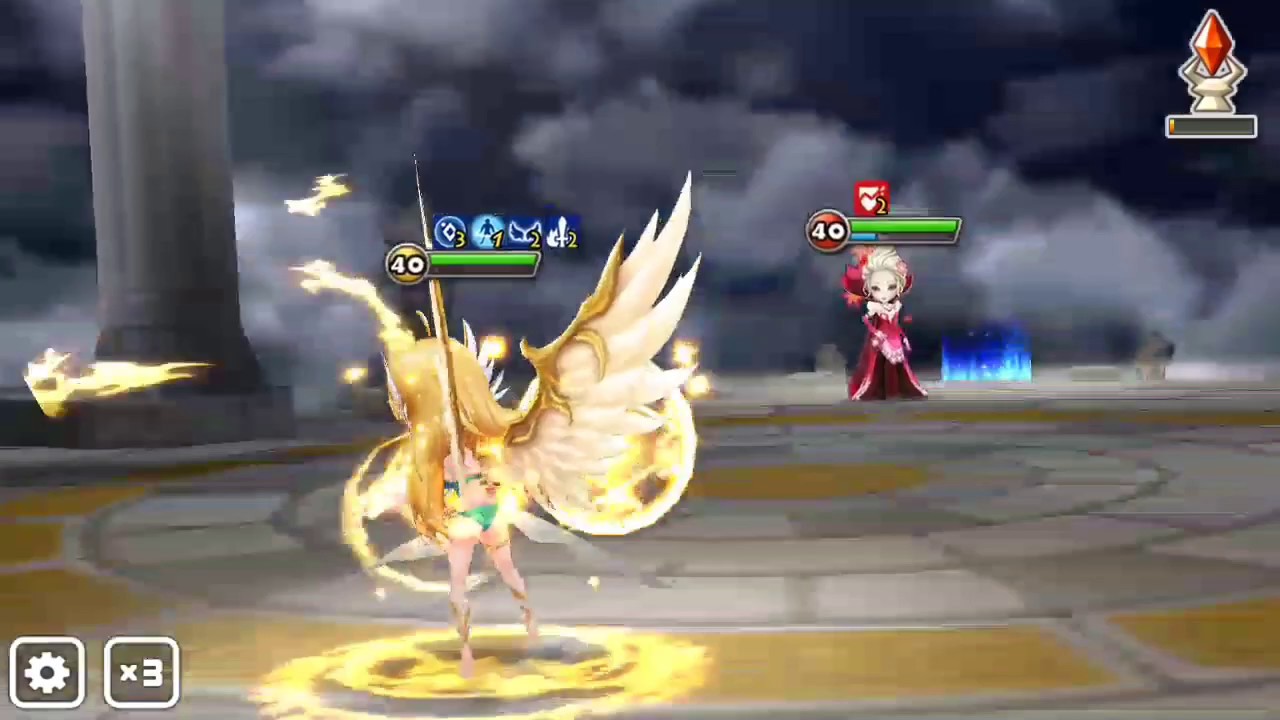 Crit animation with no crit - Summoners War