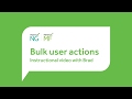 How to bulk update users