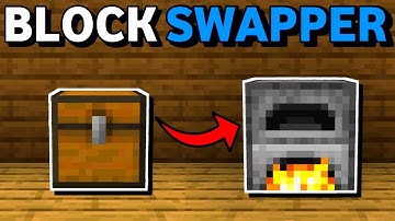 Minecraft Bedrock: EASY Block Swapper Tutorial!
