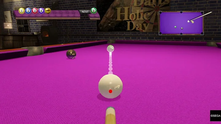 YAKUZA 0 - Beating Erika - Golden Ball Mode - Pool