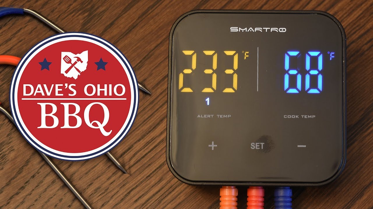 Smoking Cooking Thermometer - Smartro ST55 Unboxing and Full Review