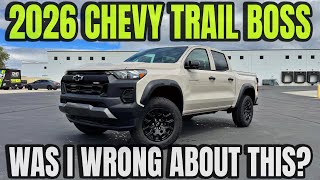 2026 Chevy Colorado Trail Boss: Would You Pick This Over The GMC Canyon? 
