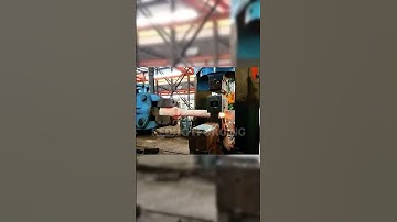 Epic Forging of a Long Steel Beam - Pure Power in Action!"