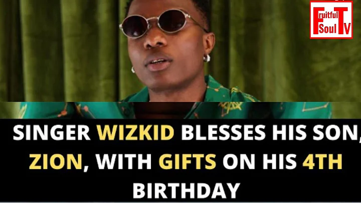 Wizkid Celebrates His Favorite Son? Zion On His Birthday