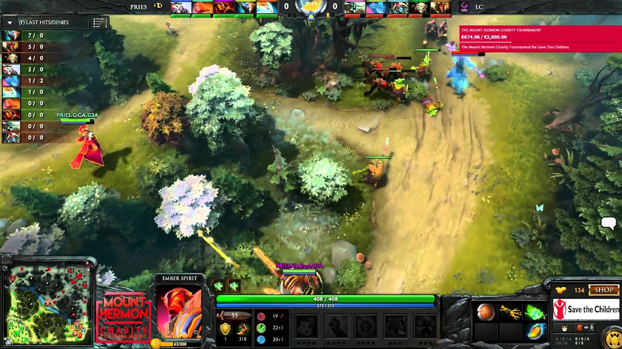 London Conspiracy vs PRIES Gaming | Mount Hermon Charity Tournament | Game 2