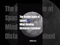 The Insane Scale of Space Explained
