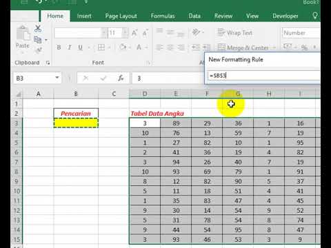 Video: Bagaimanakah anda mencari nilai dalam Excel?