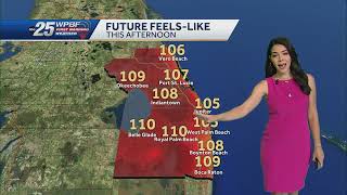 Heat advisory and strong to severe storms Saturday across South Florida
