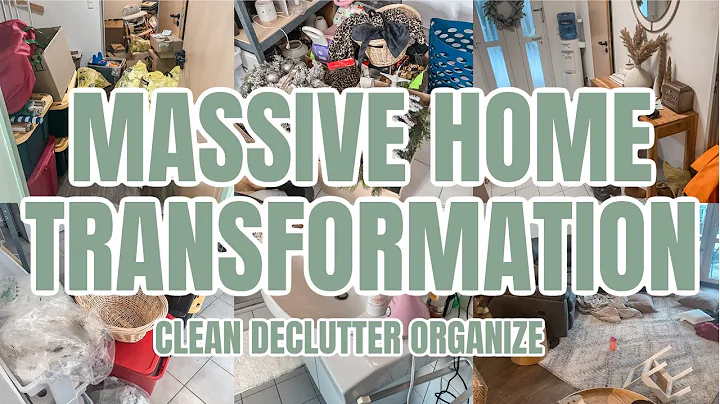 MASSIVE CLEAN DECLUTTER AND ORGANIZE WITH ME | EXT...