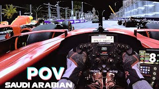 F1 23 | Jeddah: Fastest Street Track in the WORLD! | Fanatec CS DD+ by Project Sim Racing 13,723 views 2 months ago 6 minutes, 13 seconds
