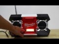 Milwaukee 2790-20 Jobsite Radio Test Milwaukee 2790-20 Jobsite Radio Test