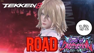 [Tekken8] 니나 랭크매치 Road to God of Destruction (1/2) 20240328