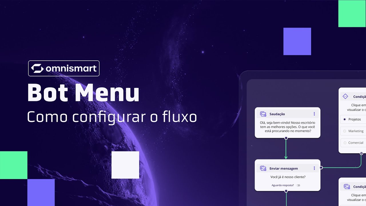 BOT MENU - COMO CONFIGURAR O FLUXO - YouTube