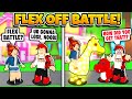 FLEX OFF BATTLE *NOOB vs RICH PLAYER* in ADOPT ME! (Roblox Adopt Me)