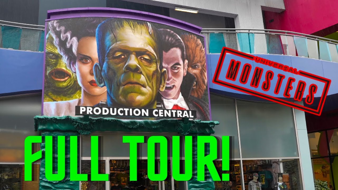 Full Tour *NEW* UNIVERSAL MONSTERS Tribute Store (CityWalk Hollywood)