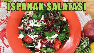 Ispanak Salatasi Çi̇ğ Ispanak Salatasi