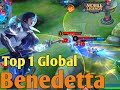 UNKILLABLE !! Build Top 1 Global Benedetta - Mobile Legends