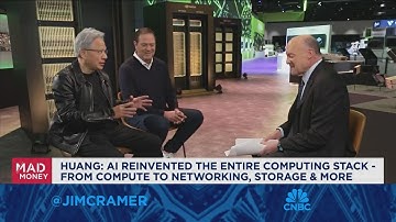 Cisco CEO Chuck Robbins and Nvidia CEO Jensen Huang sit down with Jim Cramer