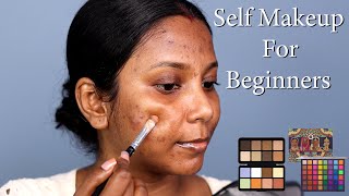 Self Makeup Tutorial Step By Step/Simple Makeup For Beginners/ Easy Makeup/Guest Makeup For Wedding screenshot 2