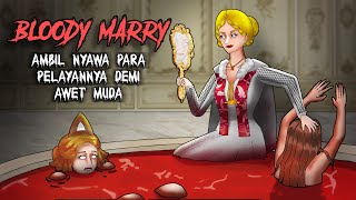 Asal usul BLOODY MARRY #HORORMISTERI Kartun Hantu, Animasi Horror