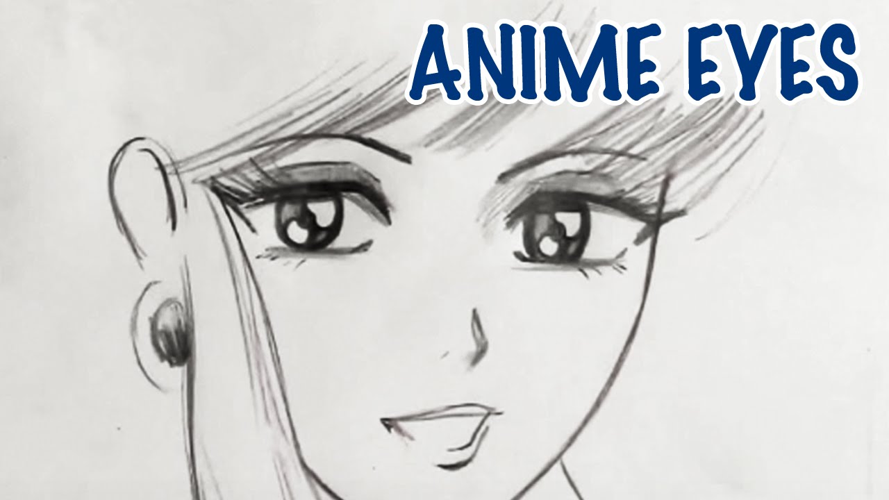 How to Draw Anime Eyes - for Beginners 