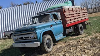 Starting and moving a 60 year old truck