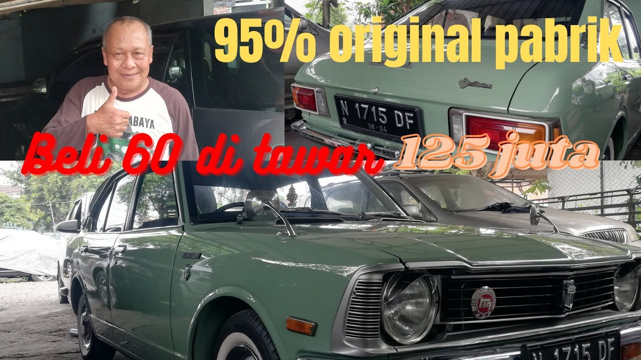 Toyota Corolla deluxe / Bungkuk 1973.