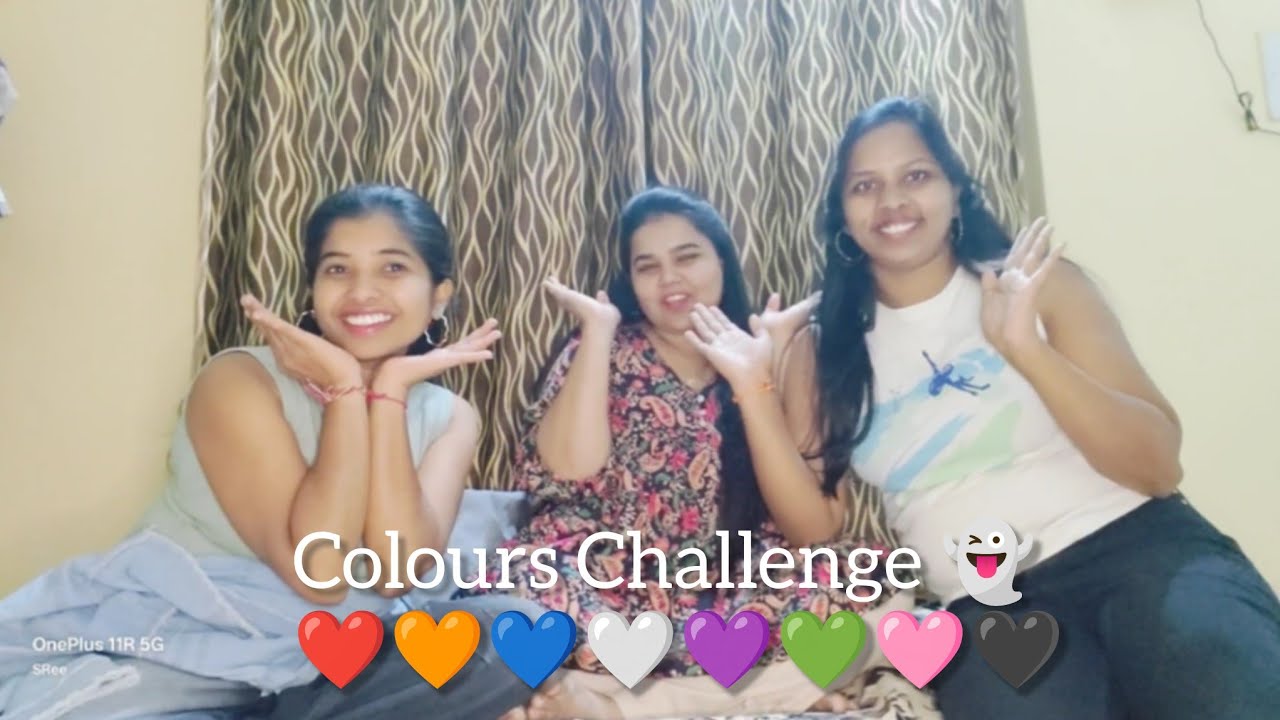 Colors Challenge 🌈 Fun Vlog ✨ || Colors fun 💖||#trendingnow #viral #reelsindia#funny#youtubeshorts 