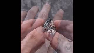 Ace Of Spades Stainless Steel Ring