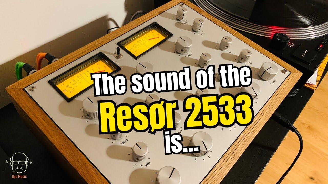 Resør 2533 Rotary Mixer: Sound test (no talking)