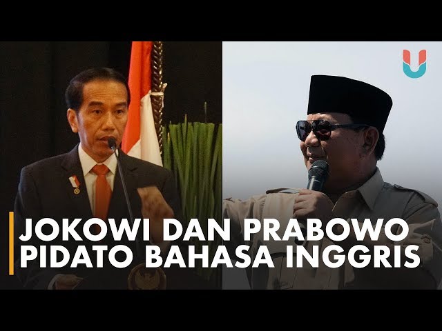 Gaya Pidato Bahasa Inggris Jokowi VS Prabowo class=