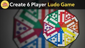 How I Made 6 Player Ludo Game | DIY Tutorial for 6 Players Ludo | Full Step-by-Step Guide