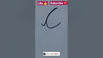 DRAWING A CURSIVE LETTER C ✍️ | Lettering |DOODLE ART | HOW TO DRAW A CURSIVE LETTER C FOR BEGINNERS