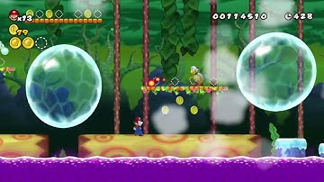 NSMBW Custom Level inspired by the @TeamCometNSMBW 