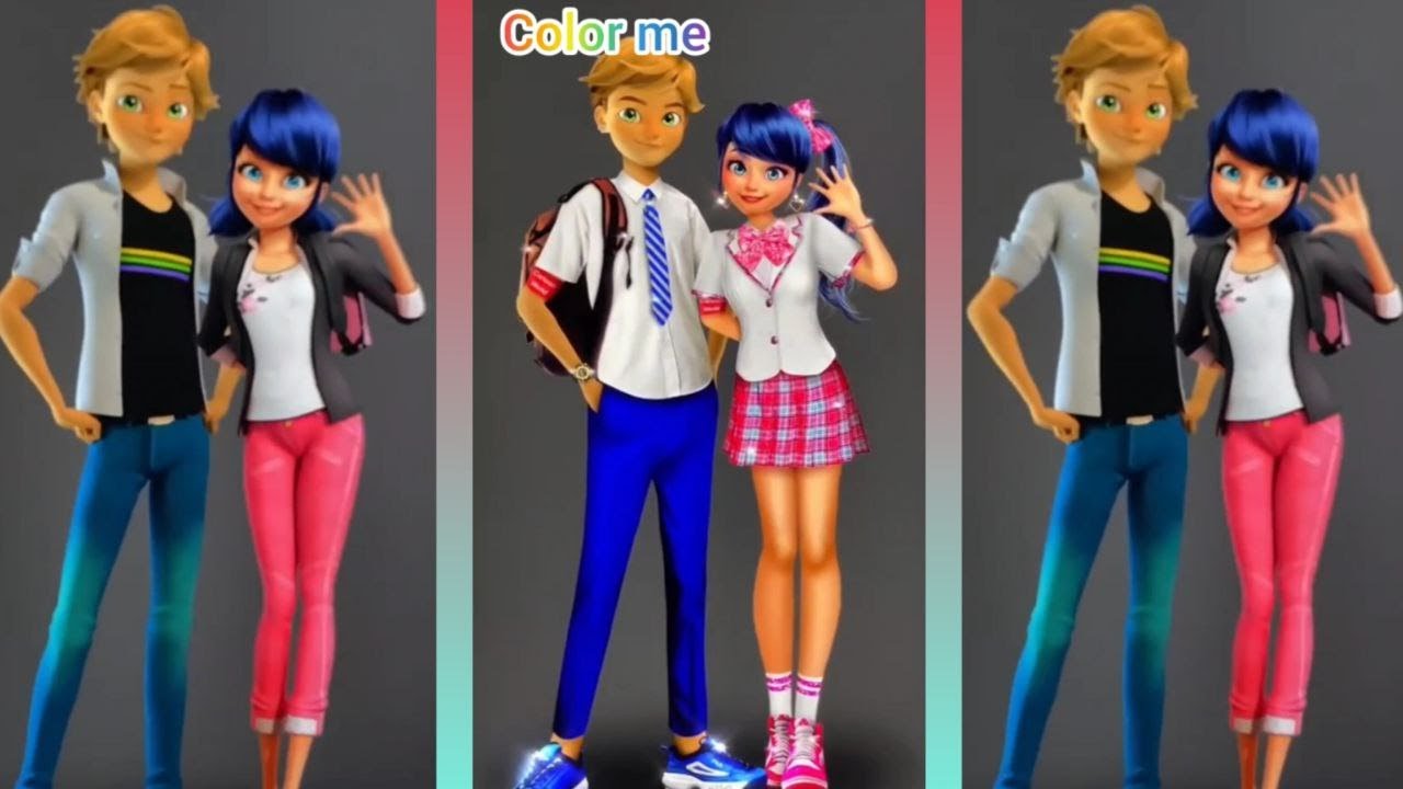 Miraculous Ladybug Adrian Glow Up Into Students - Miraculous Cartoon ...