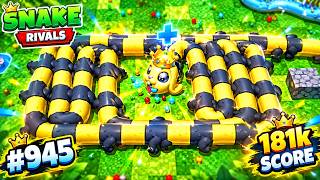 Snake Rivals | SNUGSY Snake - Snake Gameplay - 181k Score | The BeastGaming840 screenshot 4