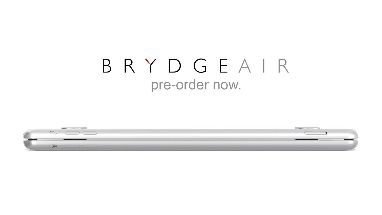 Introducing the BrydgeAir - iPad Keyboard