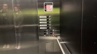 BIG 1994 Montgomery Traction Elevators at the Moda Center Portland, OR
