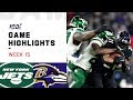 Jets vs. Ravens Week 15 Highlights | NFL 2019