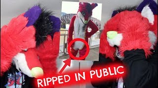 The Time My Fursuit Crotch Ripped In Public