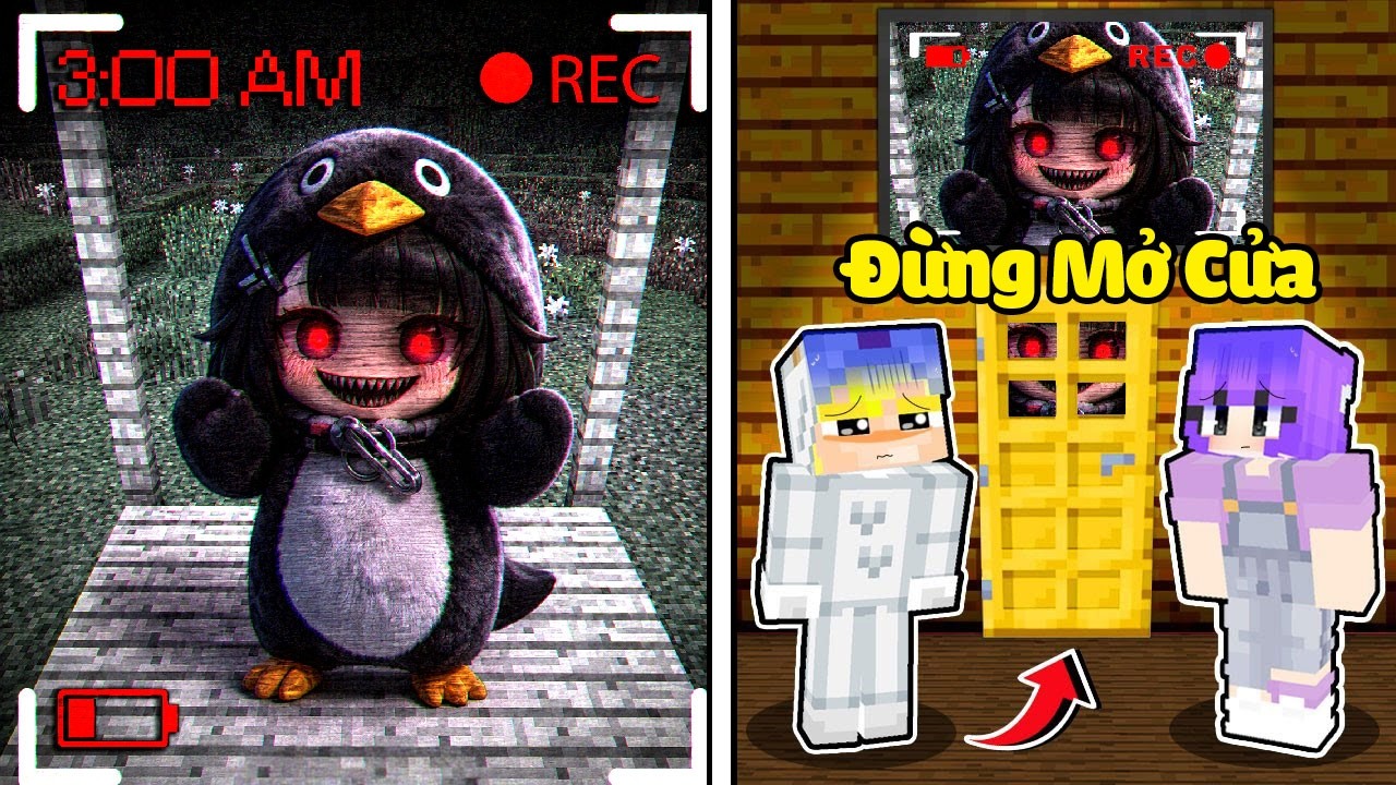 Đừng Mở Cửa Cho GuguGaga Vào 3H Sáng Trong Minecraft