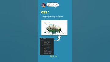 Splashing of image using css  ticks source code.    #code #computershortcutkeys #coding #css #css