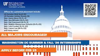2026 Summer Fall Info Session Washington DC Internship