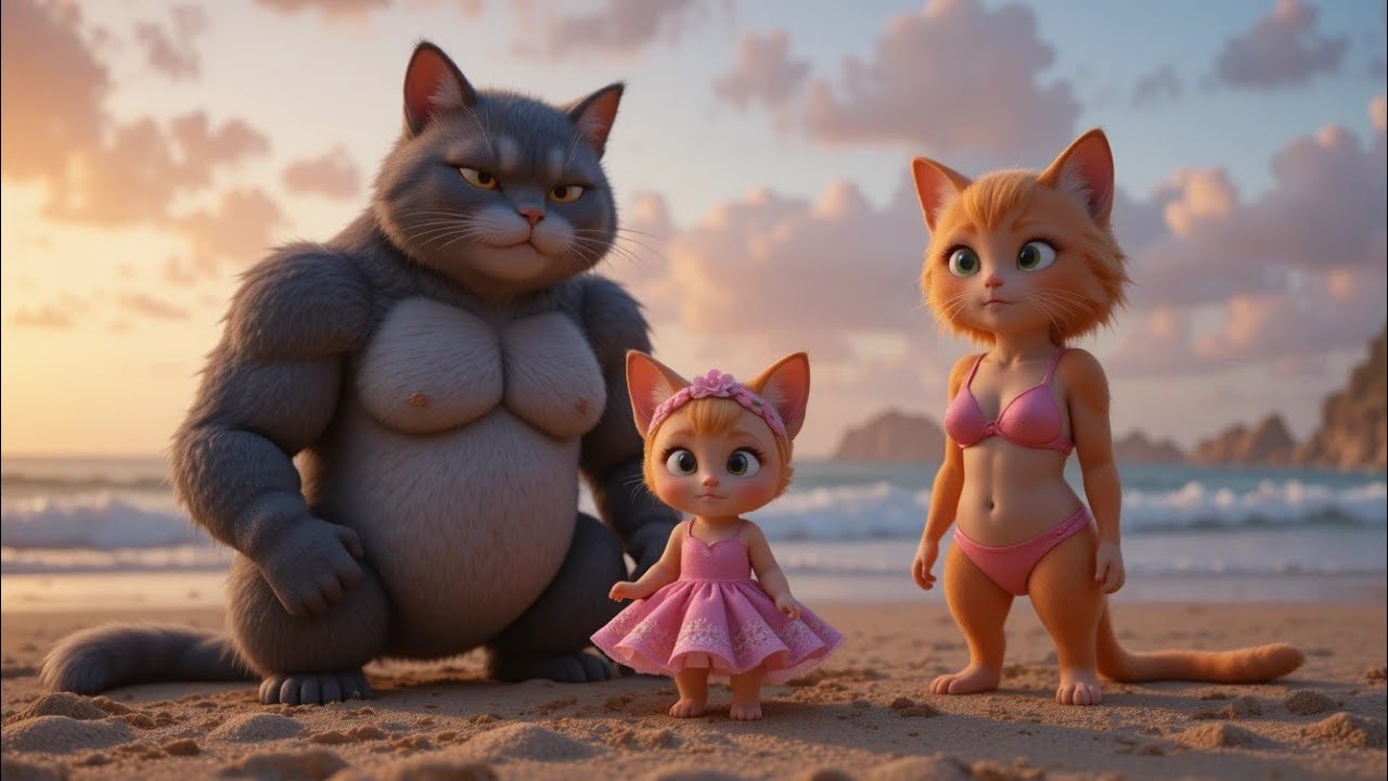 नन्ही बिल्ली का टूटा सपना | Emotional Family Story | 3D Animation